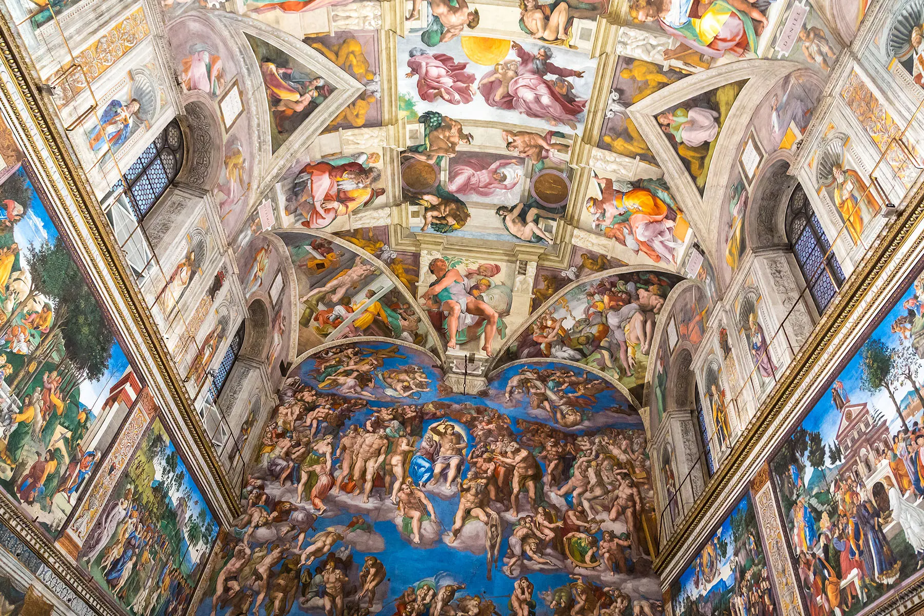 Vatican Museums Sistine Chapel frescoes